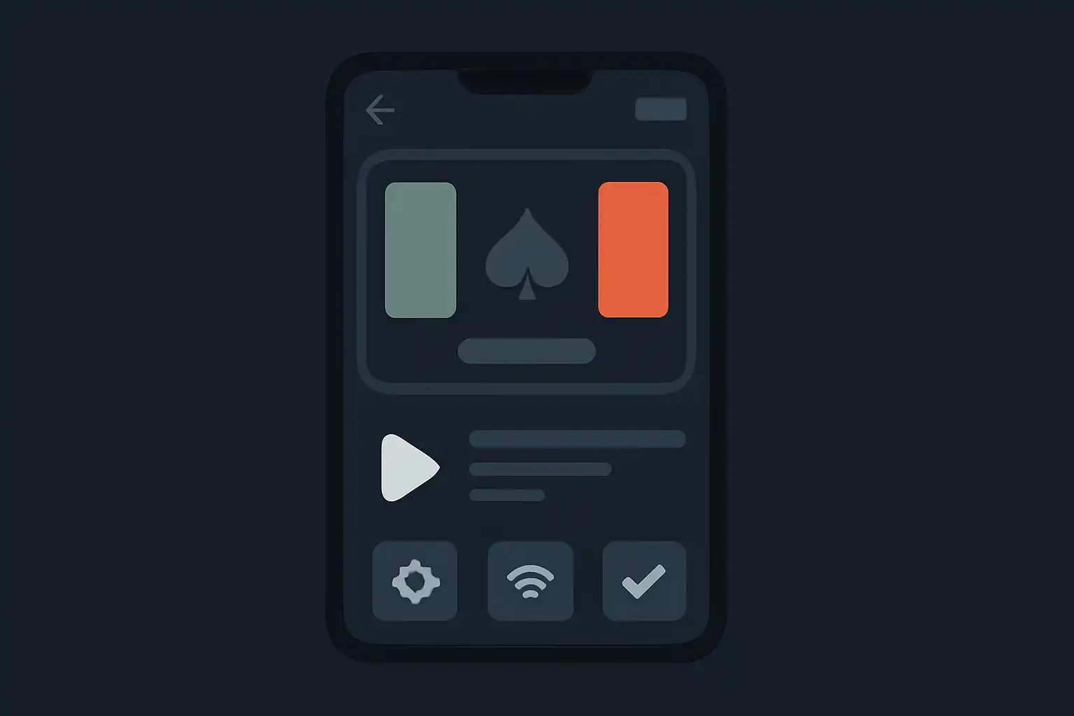 Detail screen: streaming quality, mobile screen, Andar Bahar