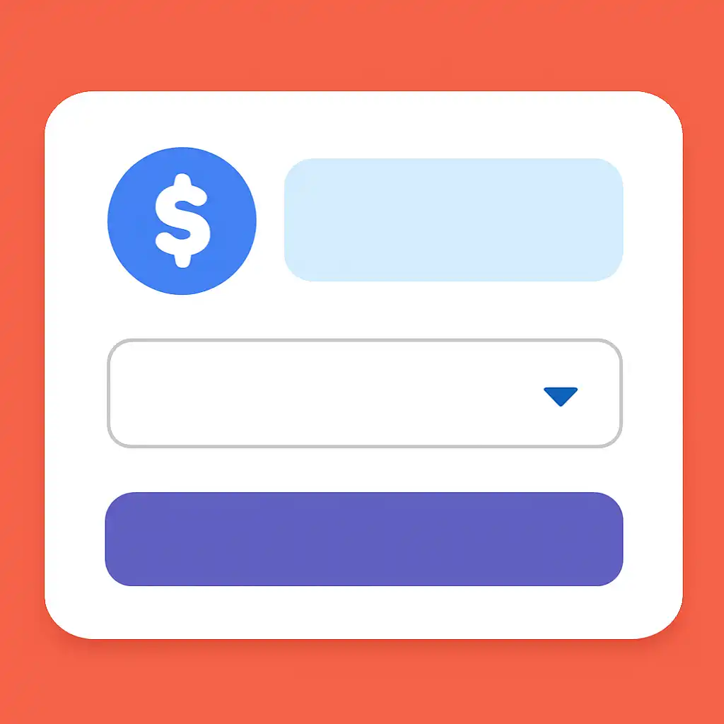 Close-up of button or form field for withdrawal limits, Andar Bahar